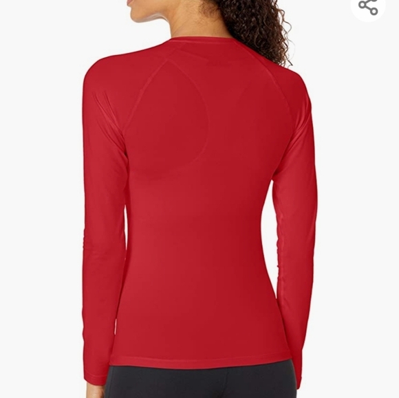 Women’s Asics Spin Serve Shot Long Sleeve Volleyball Jersey - Picture 2 of 5